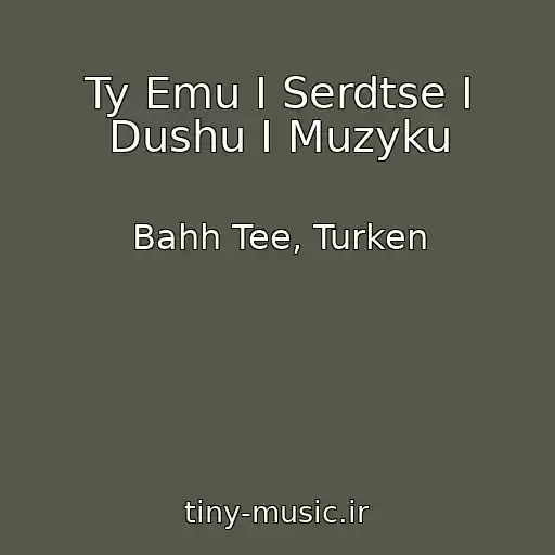 کاور آهنگ Ty Emu I Serdtse I Dushu I Muzyku از Bahh Tee, Turken