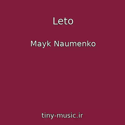 کاور آهنگ Leto از Mayk Naumenko