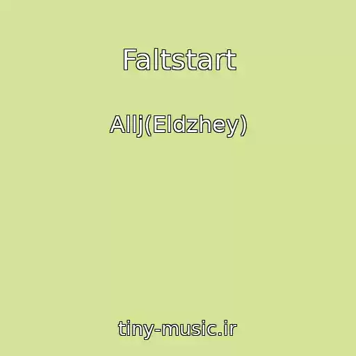 کاور آهنگ Faltstart از Allj(Eldzhey)