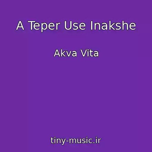 کاور آهنگ A Teper Use Іnakshe از Akva Vita