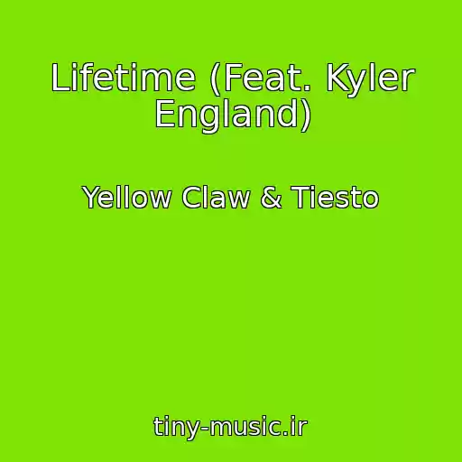 کاور آهنگ Lifetime (Feat. Kyler England) از Yellow Claw & Tiesto