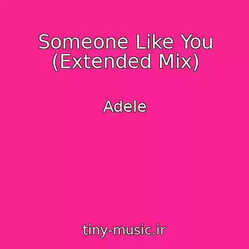 کاور آهنگ Someone Like You (Extended Mix) از Adele