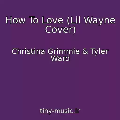 کاور آهنگ How To Love (Lil Wayne Cover) از Christina Grimmie & Tyler Ward
