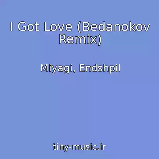 کاور آهنگ I Got Love (Bedanokov Remix) از Miyagi, Endshpil