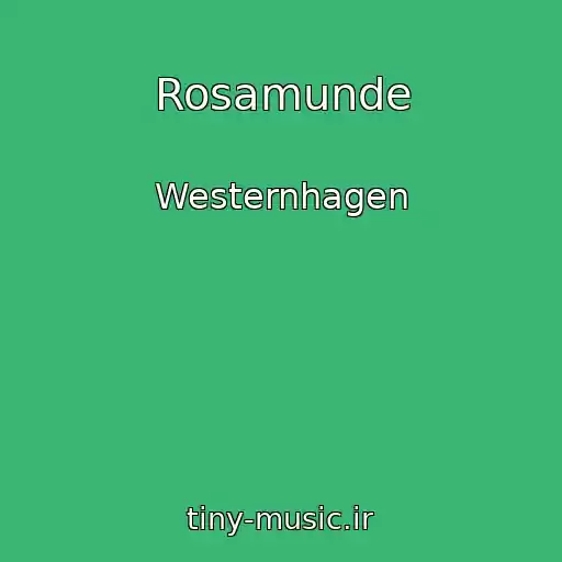 کاور آهنگ Rosamunde از Westernhagen