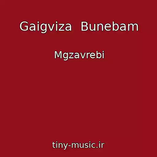 کاور آهنگ Gaigviza  Bunebam از Mgzavrebi
