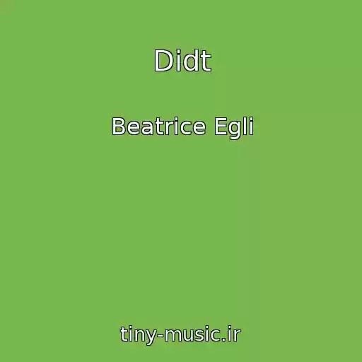 کاور آهنگ Didt از Beatrice Egli