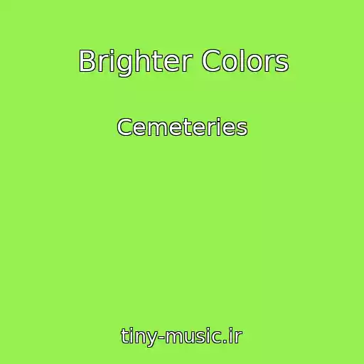 کاور آهنگ Brighter Colors از Cemeteries