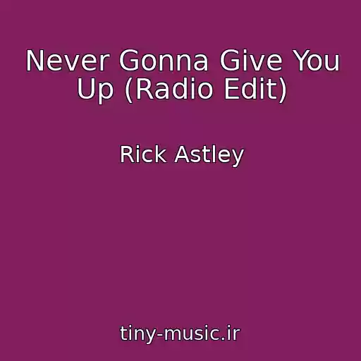 کاور آهنگ Never Gonna Give You Up (Radio Edit) از Rick Astley