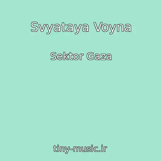 کاور آهنگ Svyataya Voyna از Sektor Gaza