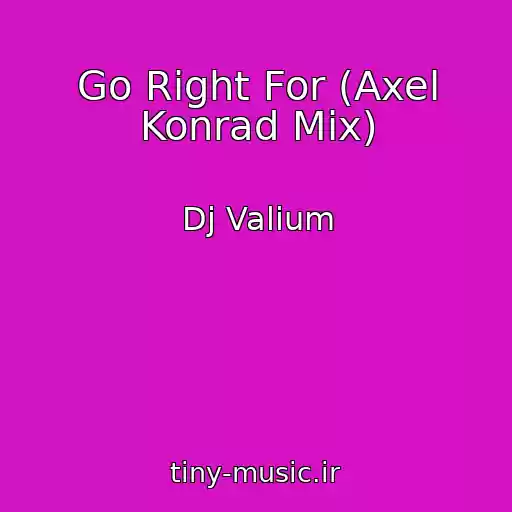 کاور آهنگ Go Right For (Axel Konrad Mix) از Dj Valium