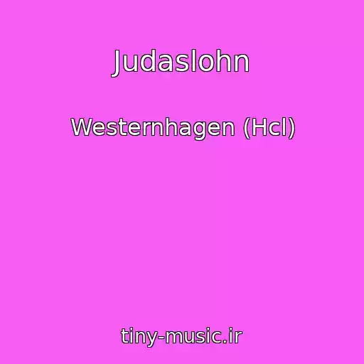 کاور آهنگ Judaslohn از Westernhagen (Hcl)