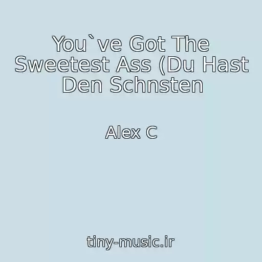 کاور آهنگ You`ve Got The Sweetest Ass (Du Hast Den Schnsten از Alex C