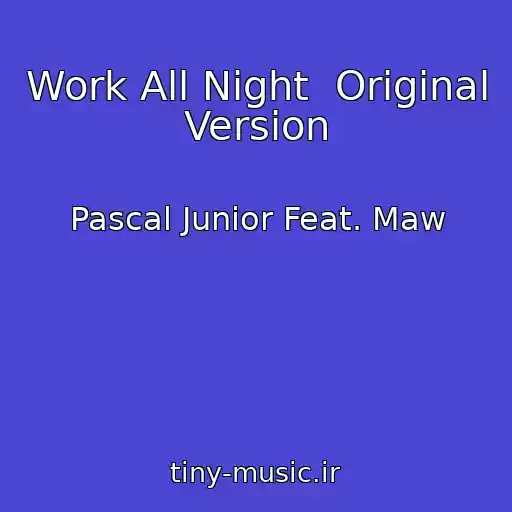 کاور آهنگ Work All Night  Original Version از Pascal Junior Feat. Maw