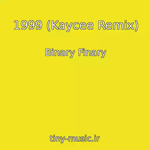 کاور آهنگ 1999 (Kaycee Remix) از Binary Finary
