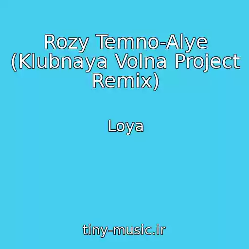 کاور آهنگ Rozy Temno-Alye (Klubnaya Volna Project Remix) از Loya
