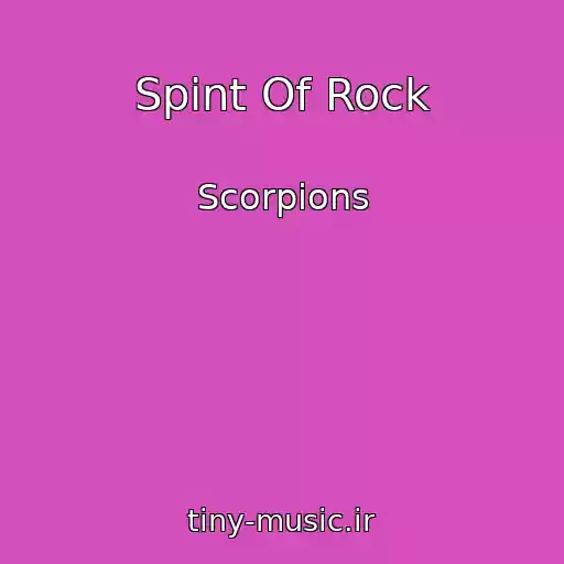 کاور آهنگ Spint Of Rock از Scorpions
