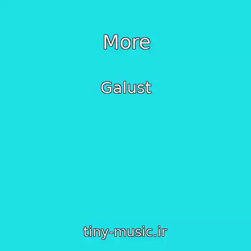 کاور آهنگ More از Galust
