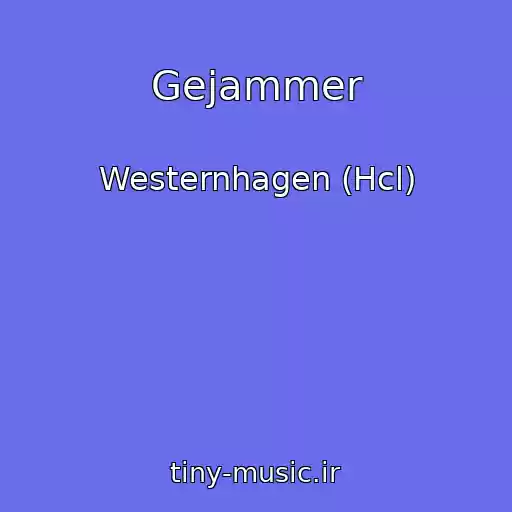 کاور آهنگ Gejammer از Westernhagen (Hcl)