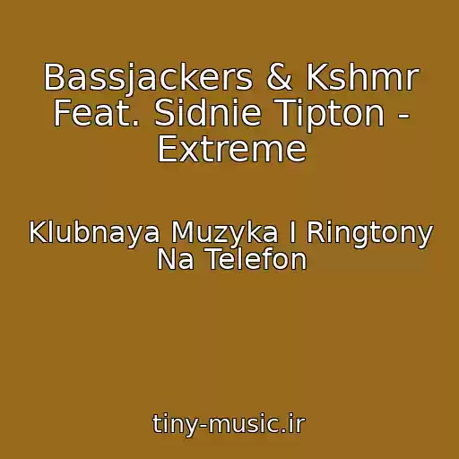 کاور آهنگ Bassjackers & Kshmr Feat. Sidnie Tipton - Extreme از Klubnaya Muzyka I Ringtony Na Telefon