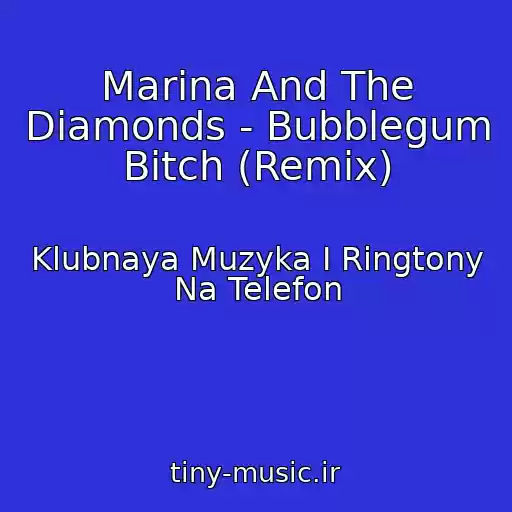 کاور آهنگ Marina And The Diamonds - Bubblegum Bitch (Remix) از Klubnaya Muzyka I Ringtony Na Telefon