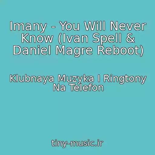 کاور آهنگ Imany - You Will Never Know (Ivan Spell & Daniel Magre Reboot) از Klubnaya Muzyka I Ringtony Na Telefon