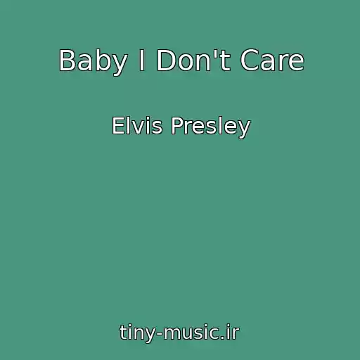 کاور آهنگ Baby I Don't Care از Elvis Presley