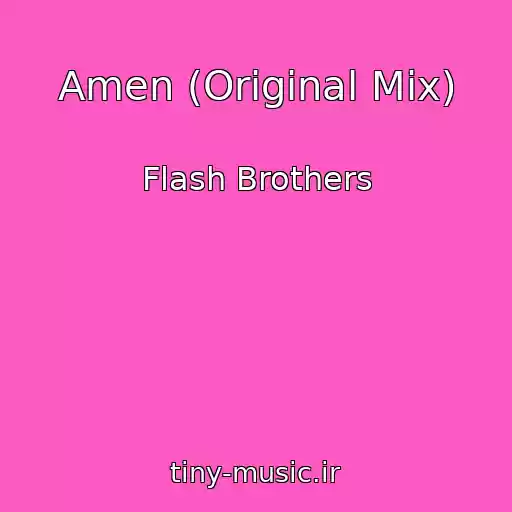 کاور آهنگ Amen (Original Mix) از Flash Brothers