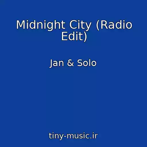 کاور آهنگ Midnight City (Radio Edit) از Jan & Solo