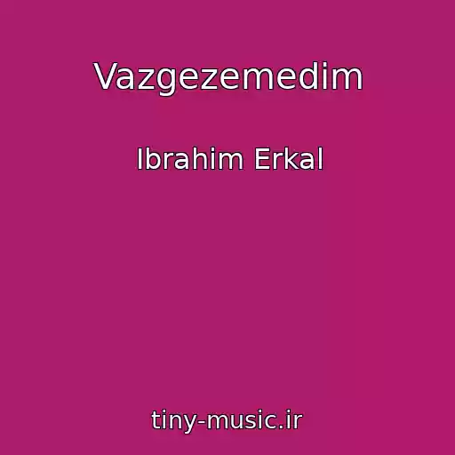 کاور آهنگ Vazgezemedim از Ibrahim Erkal
