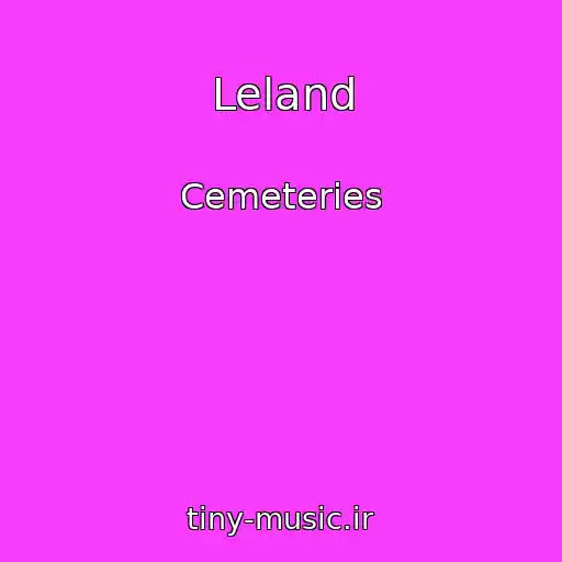 کاور آهنگ Leland از Cemeteries