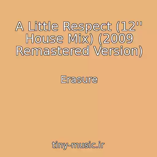 کاور آهنگ A Little Respect (12'' House Mix) (2009 Remastered Version) از Erasure