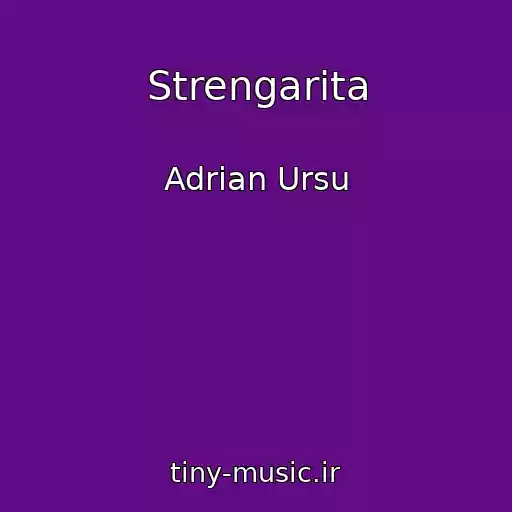 کاور آهنگ Strengarita از Adrian Ursu