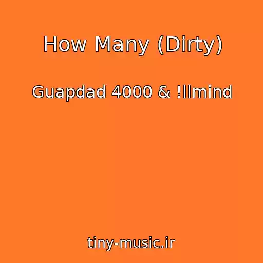 کاور آهنگ How Many (Dirty) از Guapdad 4000 & !llmind