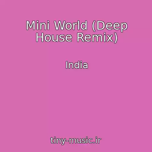 کاور آهنگ Mini World (Deep House Remix) از India