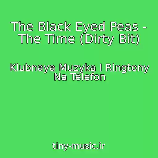 کاور آهنگ The Black Eyed Peas - The Time (Dirty Bit) از Klubnaya Muzyka I Ringtony Na Telefon