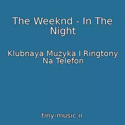 کاور آهنگ The Weeknd - In The Night از Klubnaya Muzyka I Ringtony Na Telefon