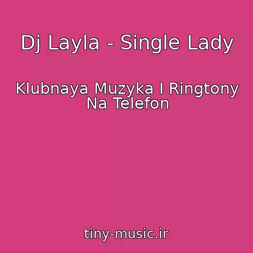 کاور آهنگ Dj Layla - Single Lady از Klubnaya Muzyka I Ringtony Na Telefon