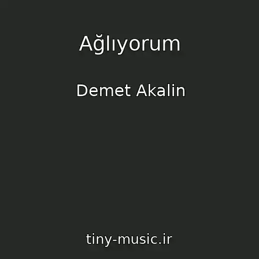 کاور آهنگ Ağlıyorum از Demet Akalin