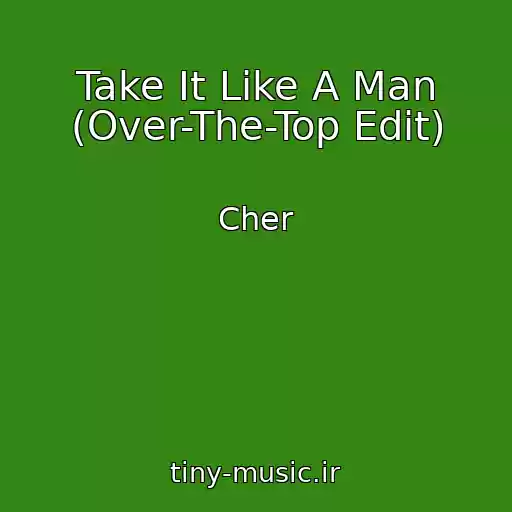 کاور آهنگ Take It Like A Man (Over-The-Top Edit) از Cher