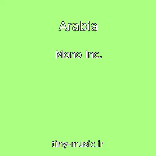 کاور آهنگ Arabia از Mono Inc.