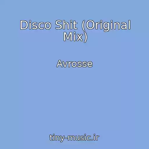 کاور آهنگ Disco Shit (Original Mix) از Avrosse