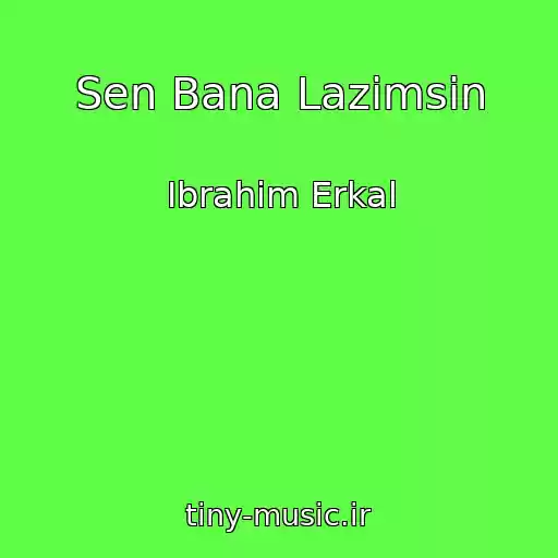 کاور آهنگ Sen Bana Lazimsin از Ibrahim Erkal