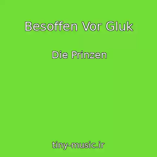 کاور آهنگ Besoffen Vor Gluk از Die Prinzen