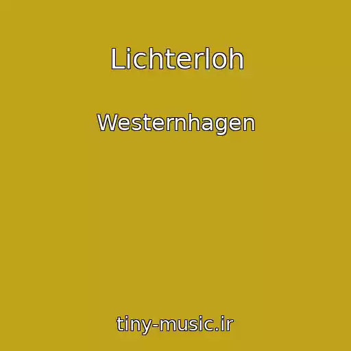کاور آهنگ Lichterloh از Westernhagen