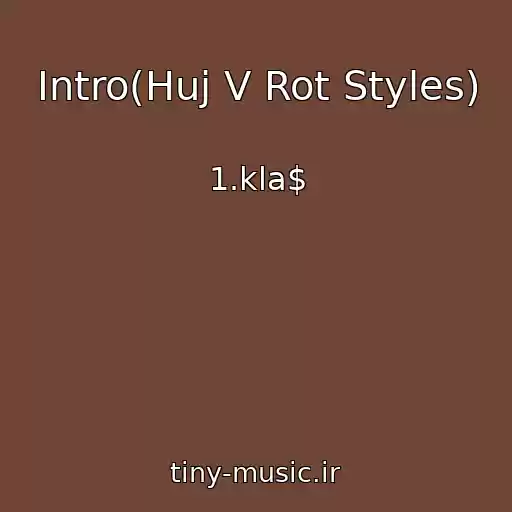 کاور آهنگ Intro(Huj V Rot Styles) از 1.kla$