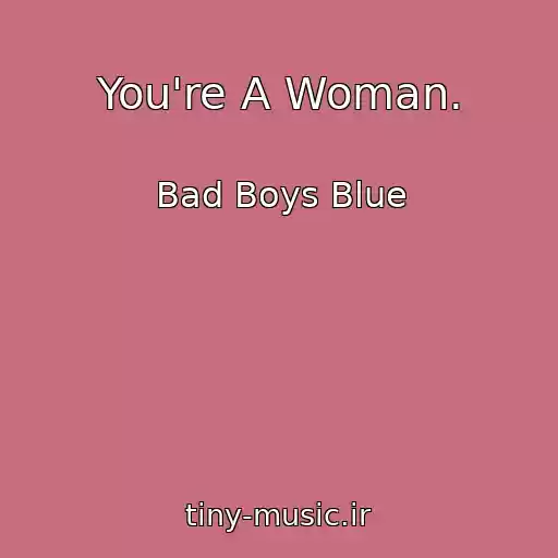 کاور آهنگ You're A Woman. از Bad Boys Blue