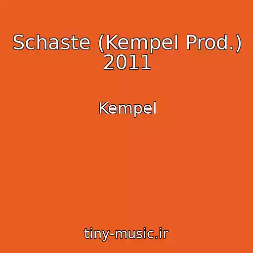 کاور آهنگ Schaste (Kempel Prod.) 2011 از Kempel