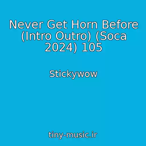 کاور آهنگ Never Get Horn Before (Intro Outro) (Soca 2024) 105 از Stickywow