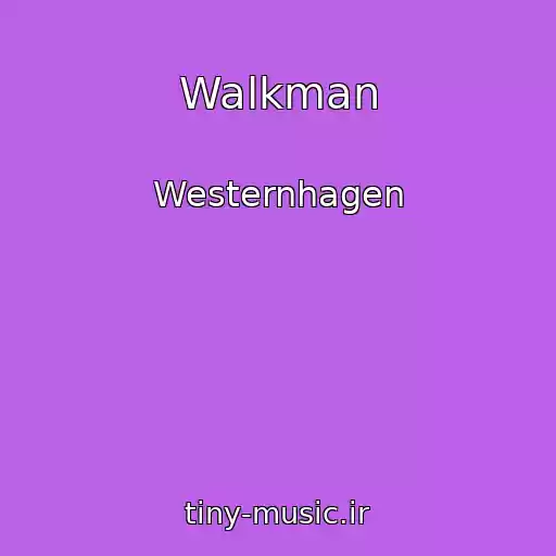 کاور آهنگ Walkman از Westernhagen
